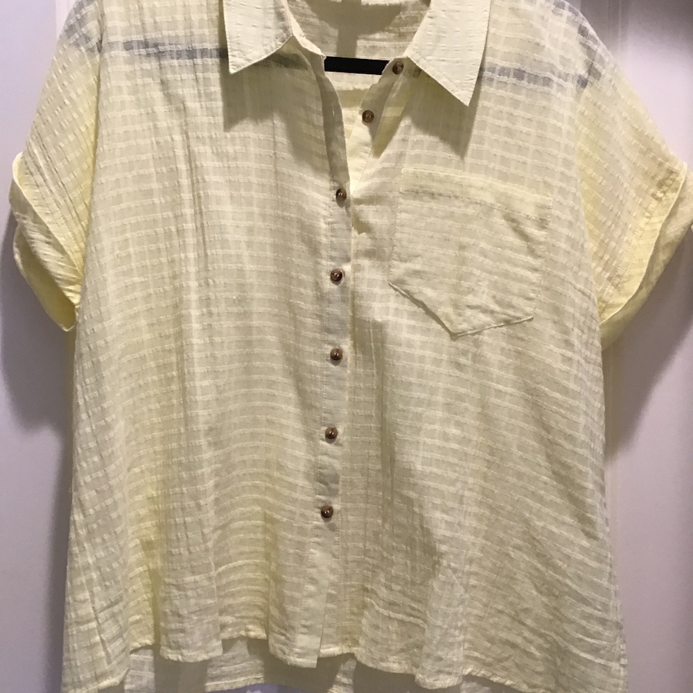 Allison yellow top size L